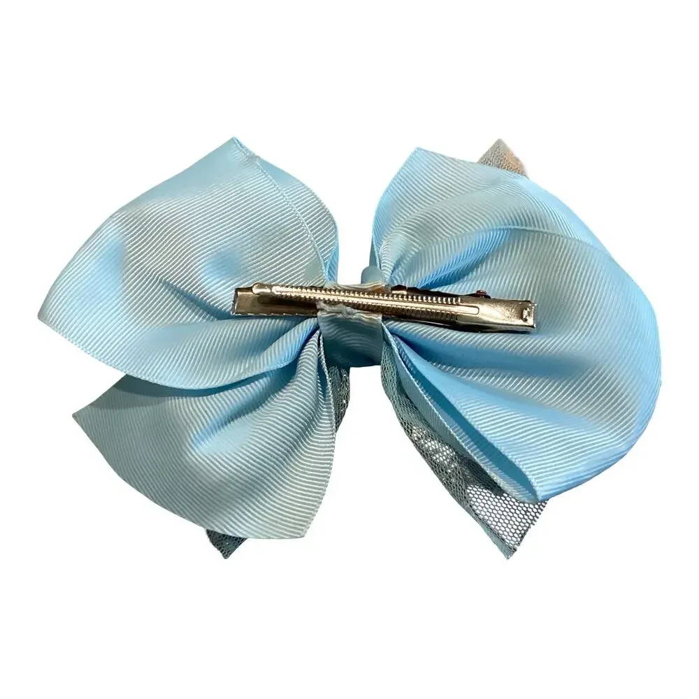 Large Bow with Glitter Accent